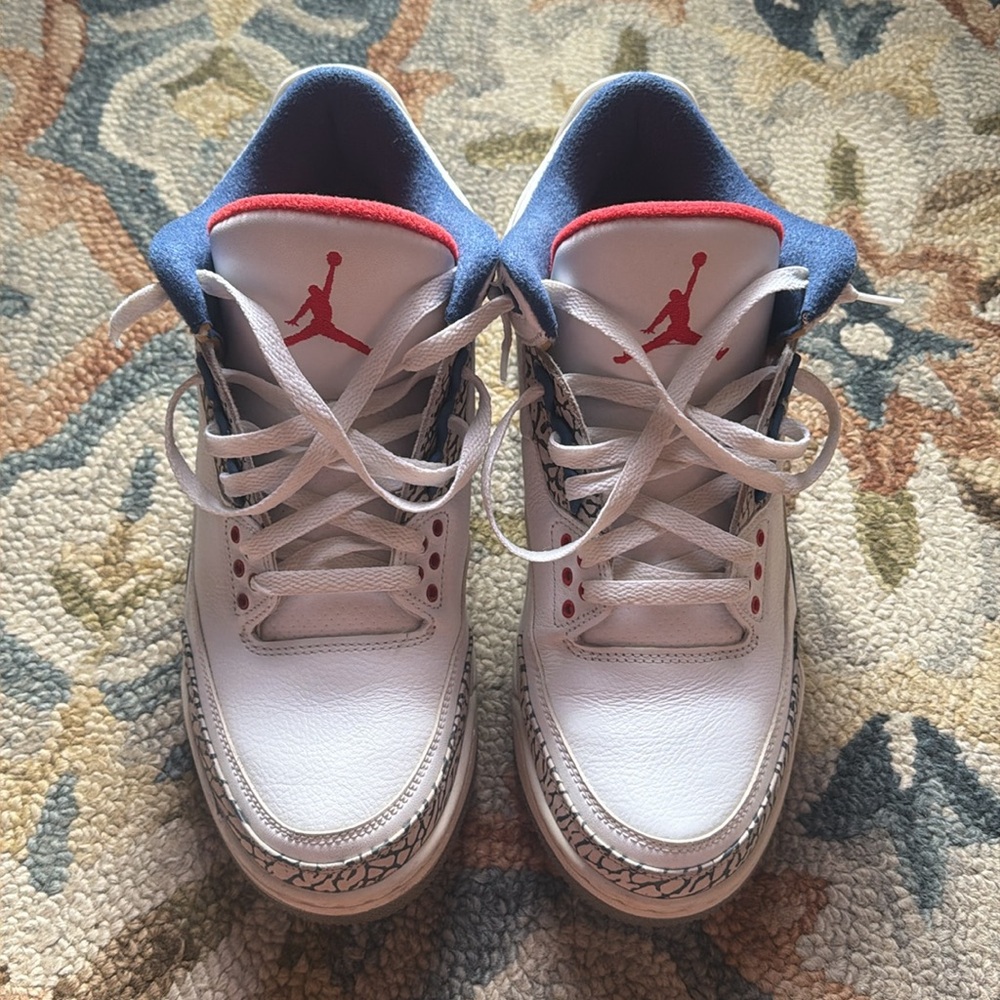 Air Jordan Retro 3 True Blue 2017 - Picture 2 of 6